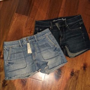 American eagle shorts pair